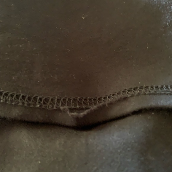 SARIN MATHEWS BLACK OFF THE SHOULDER HI LOW SKATER DRESS SIZE LARGE - Picture 4 of 6